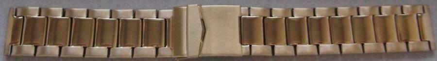 BRANSOLETA STALOWA 22 MM ZŁOTA 676G 22-22 PVD