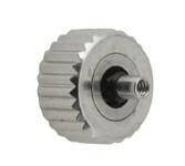 KORONKA NA TUBUS S/S SREBRNA 5,0 MM TUBUS 2,5 WAŁEK 0,9 NO.8 WODOODPORNA