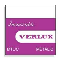 Szkło plexi okrągłe wypukłe Verlux 324 SREBRNY RING / METALIC CHROME