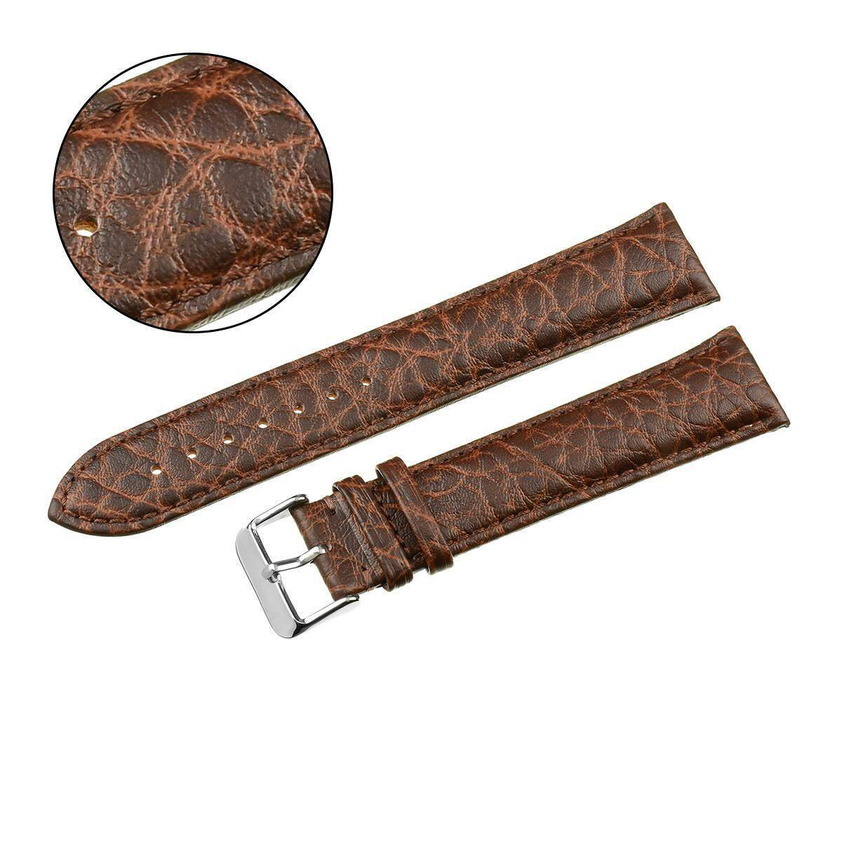 PASEK PACIFIC 22 MM XXL W05XL GŁADKI ciemnobrązowy pasek, brązowe przeszycie