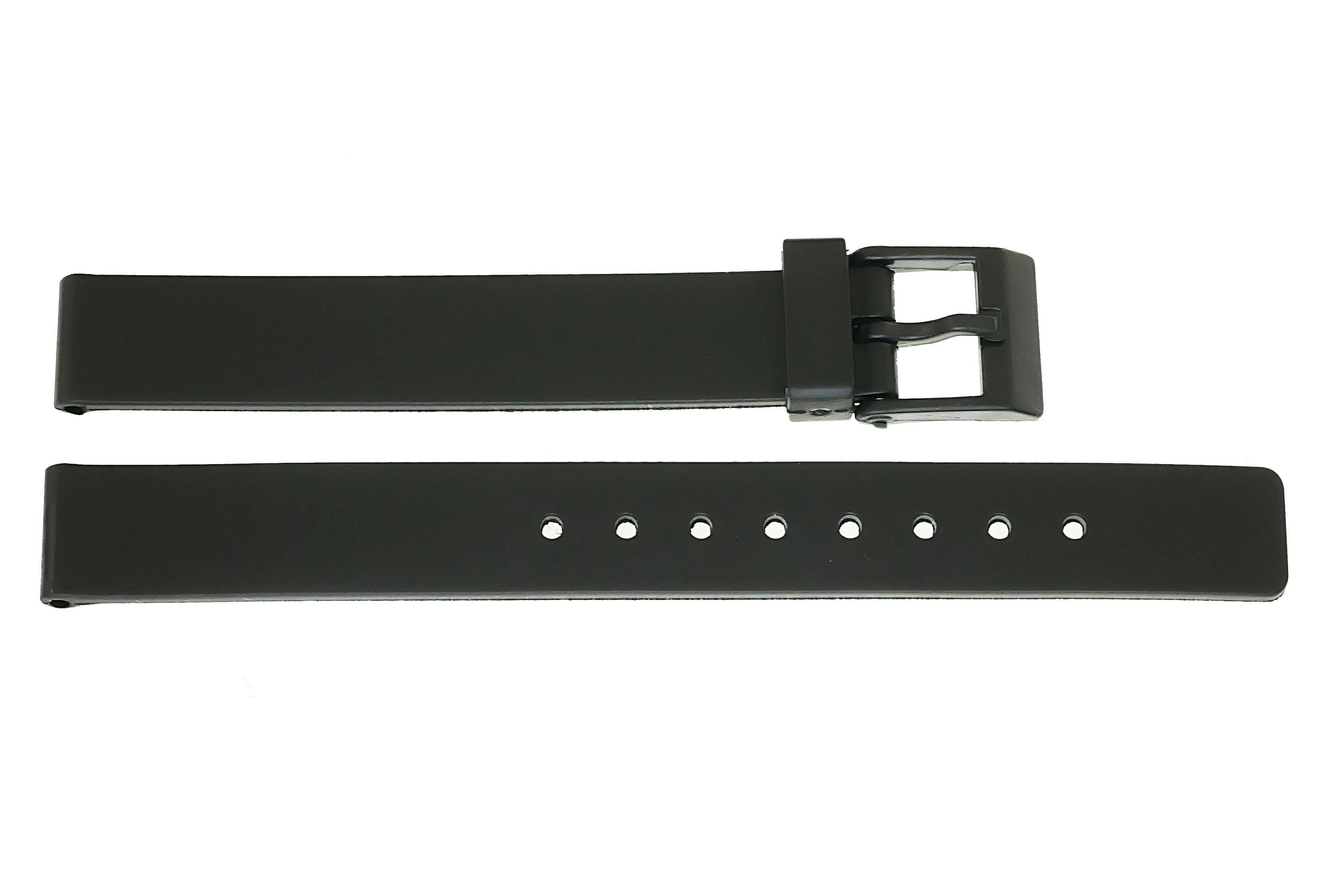PASEK PCV CLASSIC 12 mm CZARNY