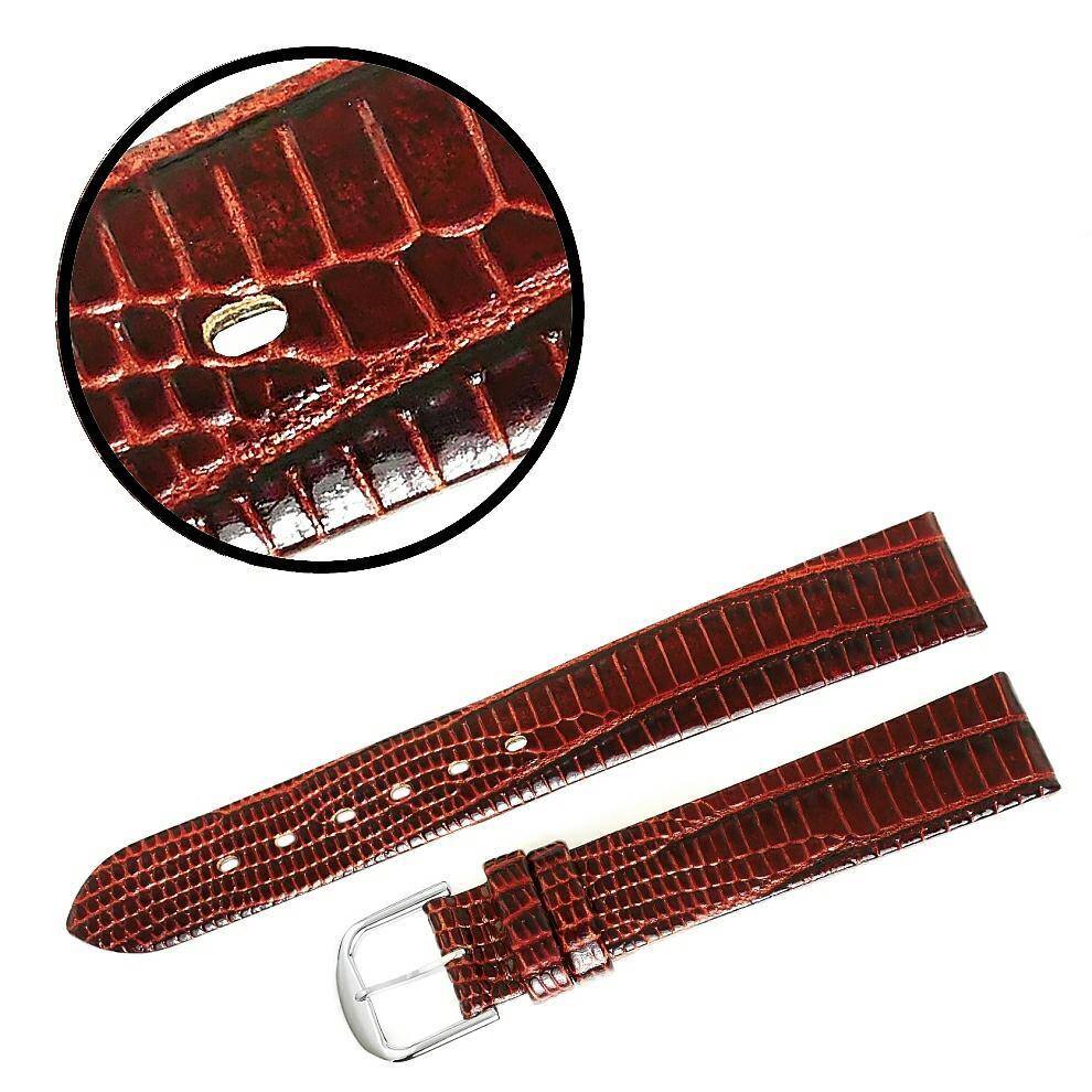 PASEK REDA 14mm WĄŻ ciemnobrązowy pasek, klejony