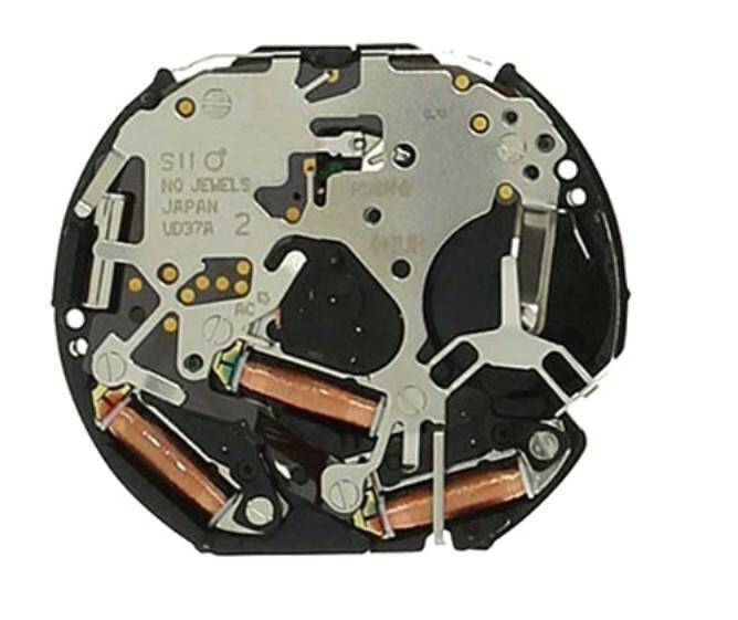 MECHANIZM SEIKO VD37A 12 3/4``` SC 3EYES DATE 3 Quarz (371)