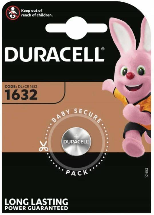 BATERIA DURACELL CR 1632 LITOWA-PAKOWANA PO 1 SZT