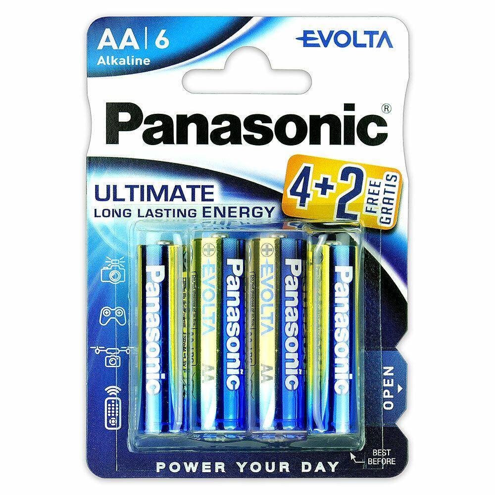 PANASONIC BRONZE PILA ALCALINA AA LR6 BLISTER*4