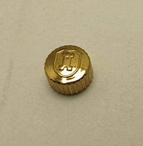 KORONKA DELBANA ZŁOTA 4,5 MM Z LOGO TUBUS 2,0