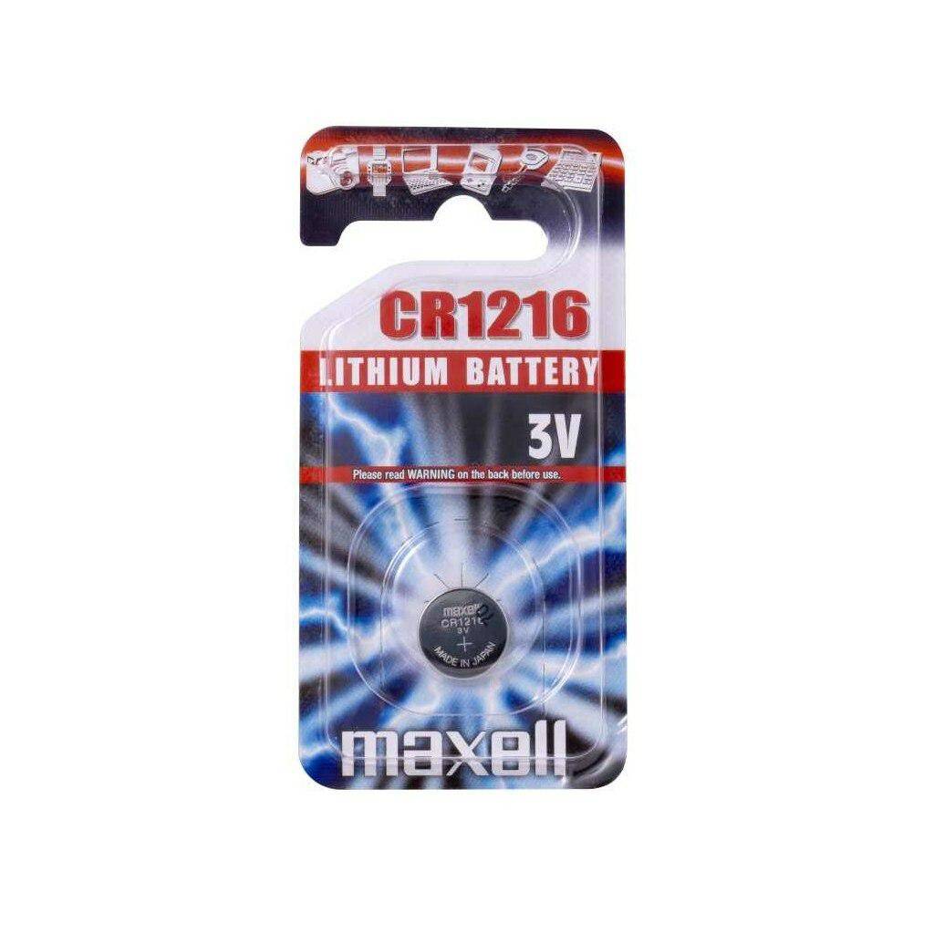 BATERIA MAXELL CR 1216 LITOWA-PAKOWANA PO 1 SZT.