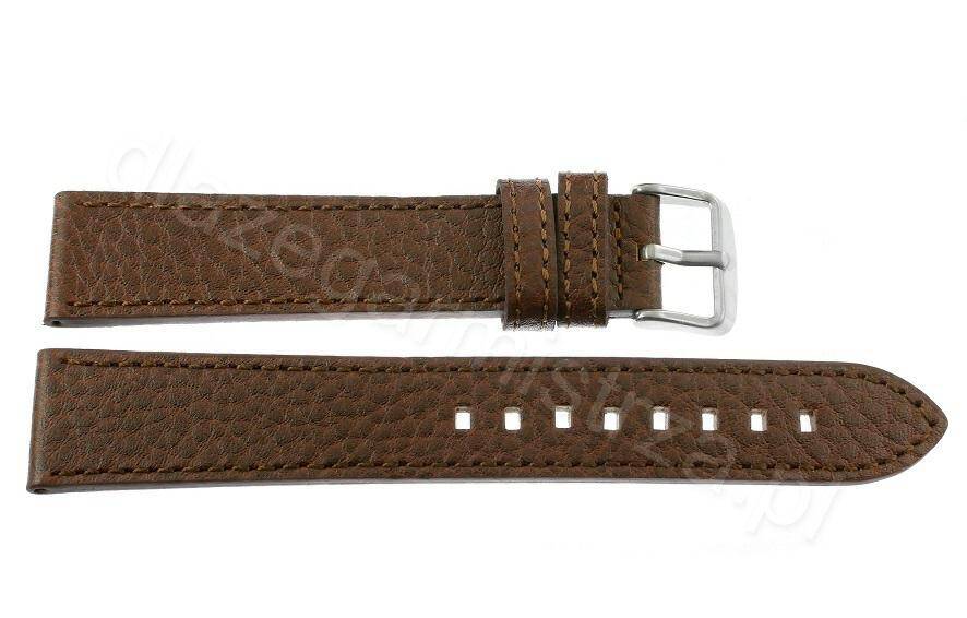 PASEK PACIFIC 18 MM XL W92 POLJOT brązowy pasek, brązowe przeszycie