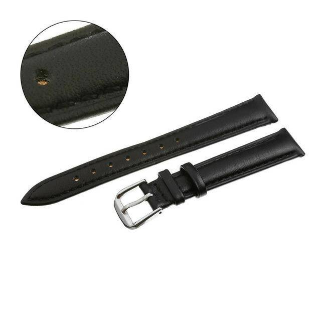 PASEK PACIFIC 12 MM W94 GŁADKI czarny pasek, czarne przeszycie