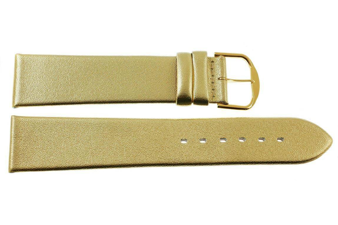 PASEK REDA 16mm GŁADKI złoty pasek, klejony
