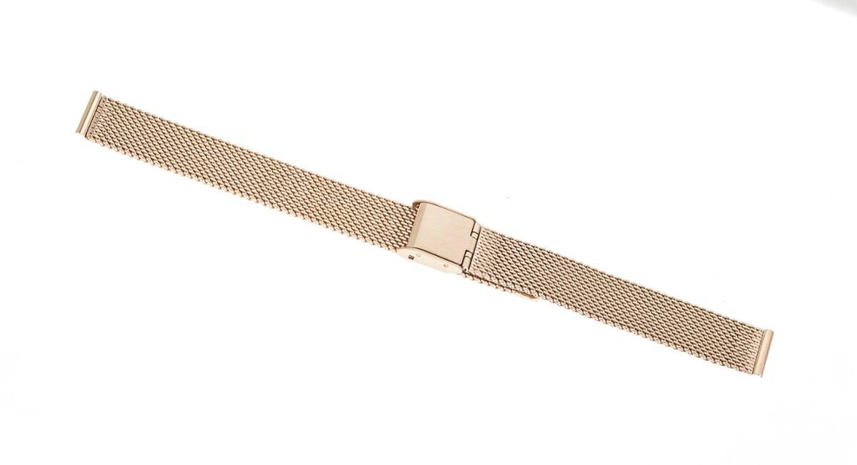 BRANSOLETA SIATKA ROSE GOLD JK 22 MM