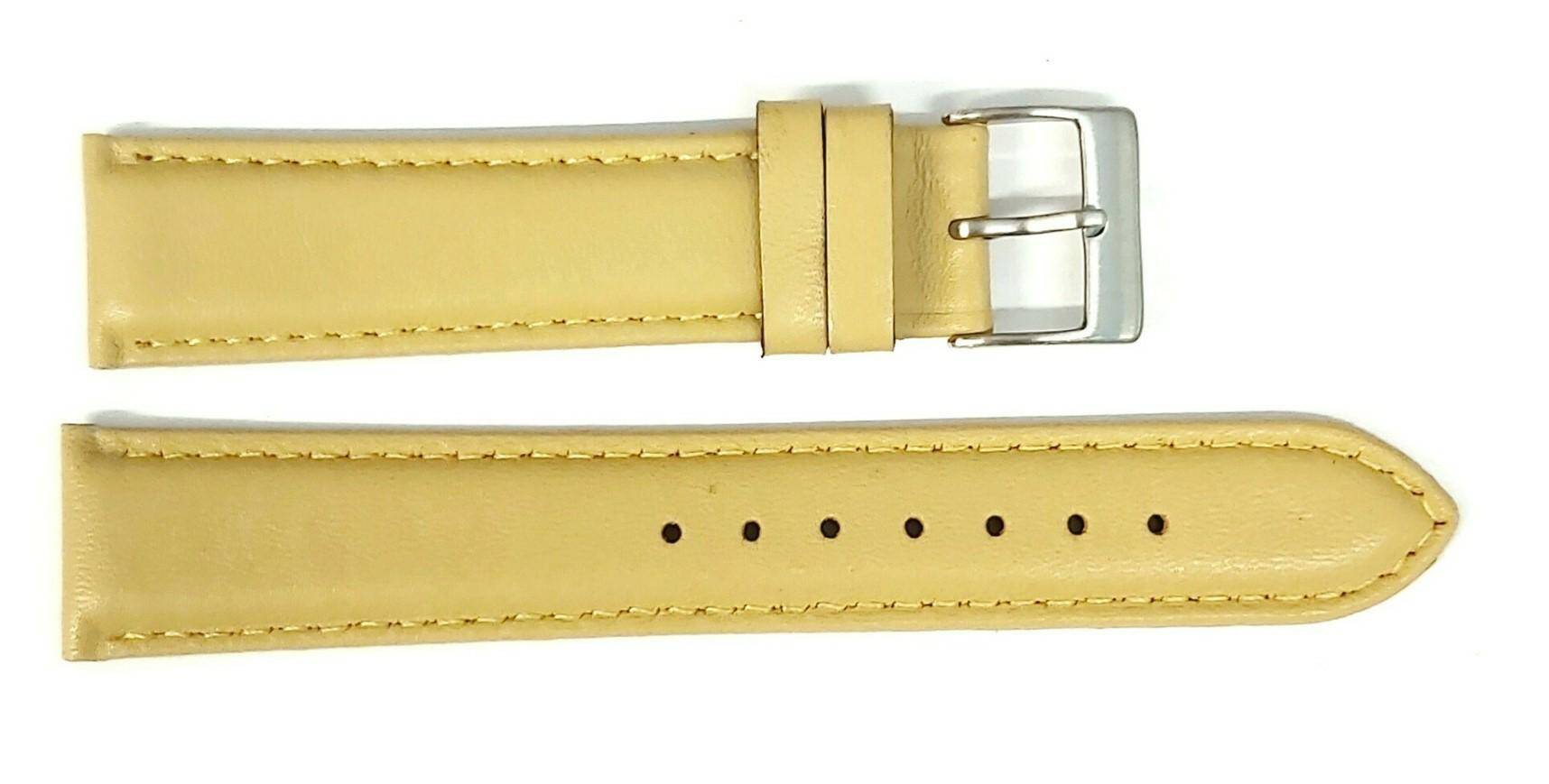 PASEK CHERMOND 18 MM B020 POLJOT beżowy pasek, beżowe przeszycie