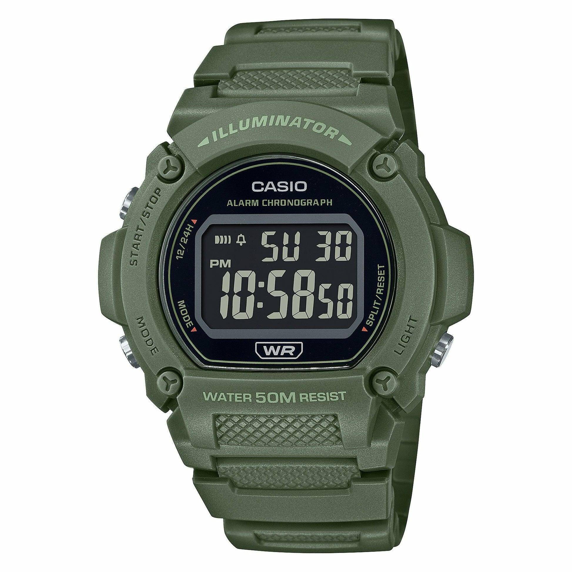 ZEGAREK MĘSKI CASIO W-219HC-3B