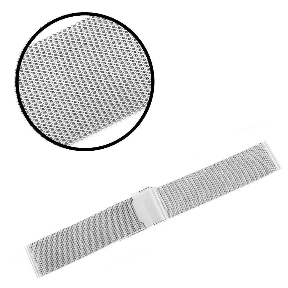 BRANSOLETA SIATKA SREBRNA 22 MM SPLOT 0,4