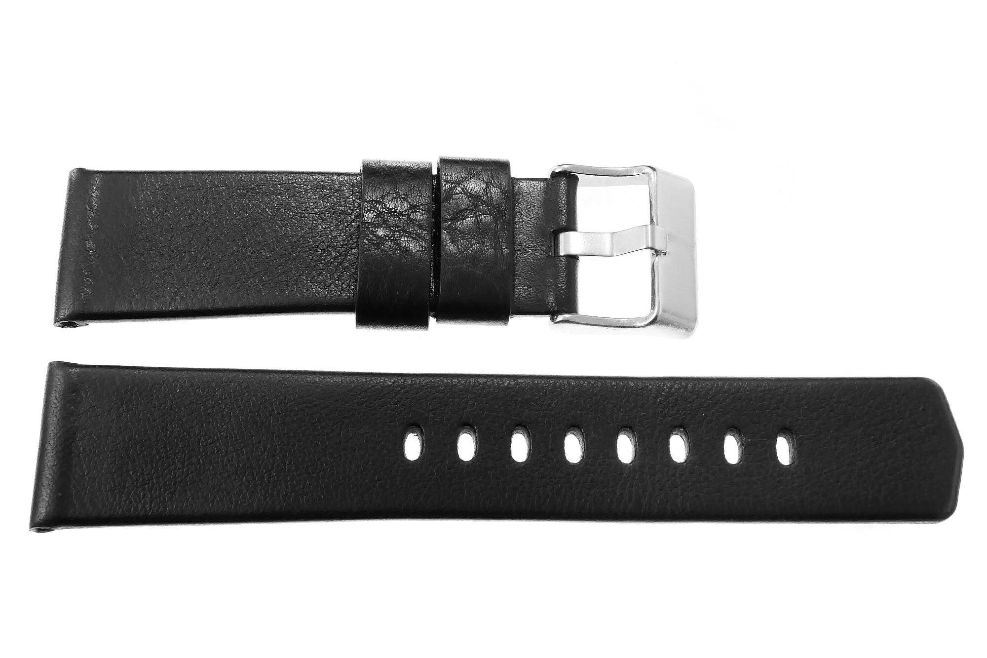 PASEK TEKLA 28 MM GŁADKI czarny pasek, klejony