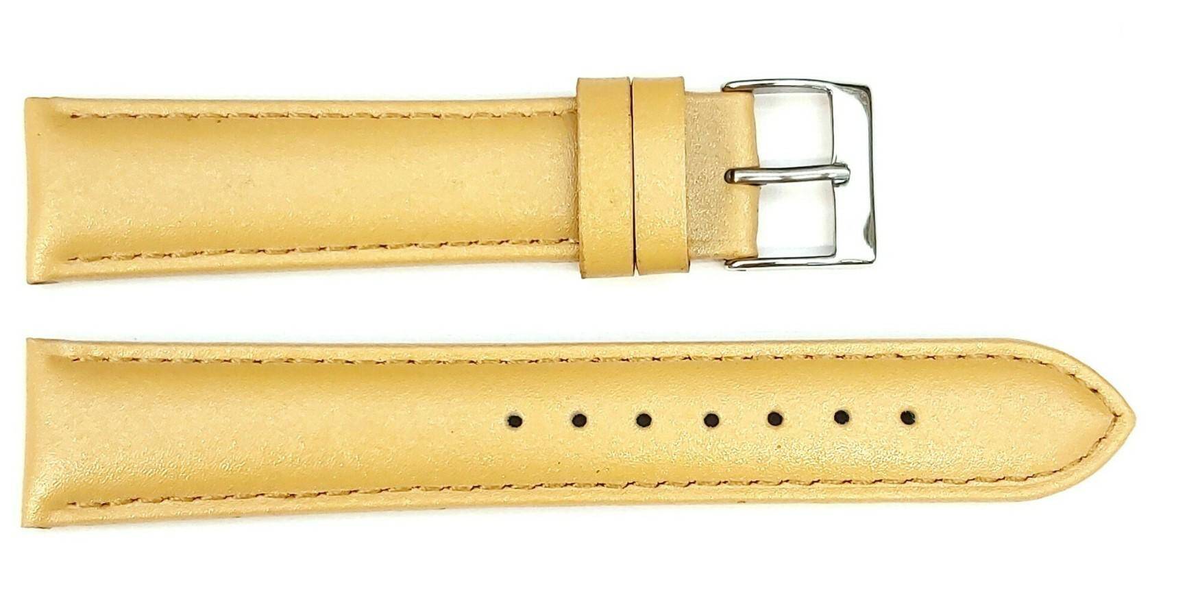 PASEK CHERMOND 20 MM B023 pomarańczowy pasek, pomarańczowe przeszycie