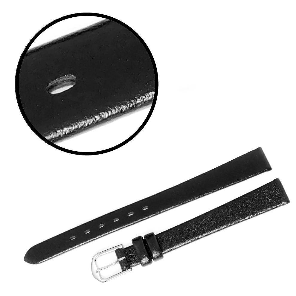 PASEK REDA 10mm GŁADKI czarny pasek, klejony
