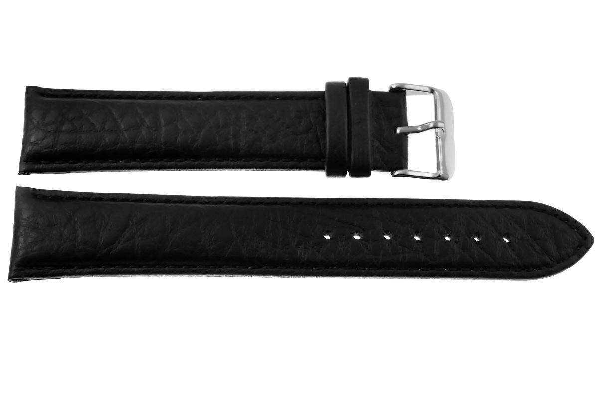 PASEK PACIFIC 20 MM XXL W05XL GŁADKI czarny pasek, czarne przeszycie