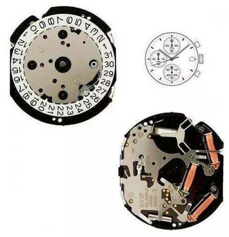 MECHANIZM SEIKO VD57 C H3 WYSOKA OŚ 12 3/4``` SC CHRONO Quarz (371 | SR920SW)