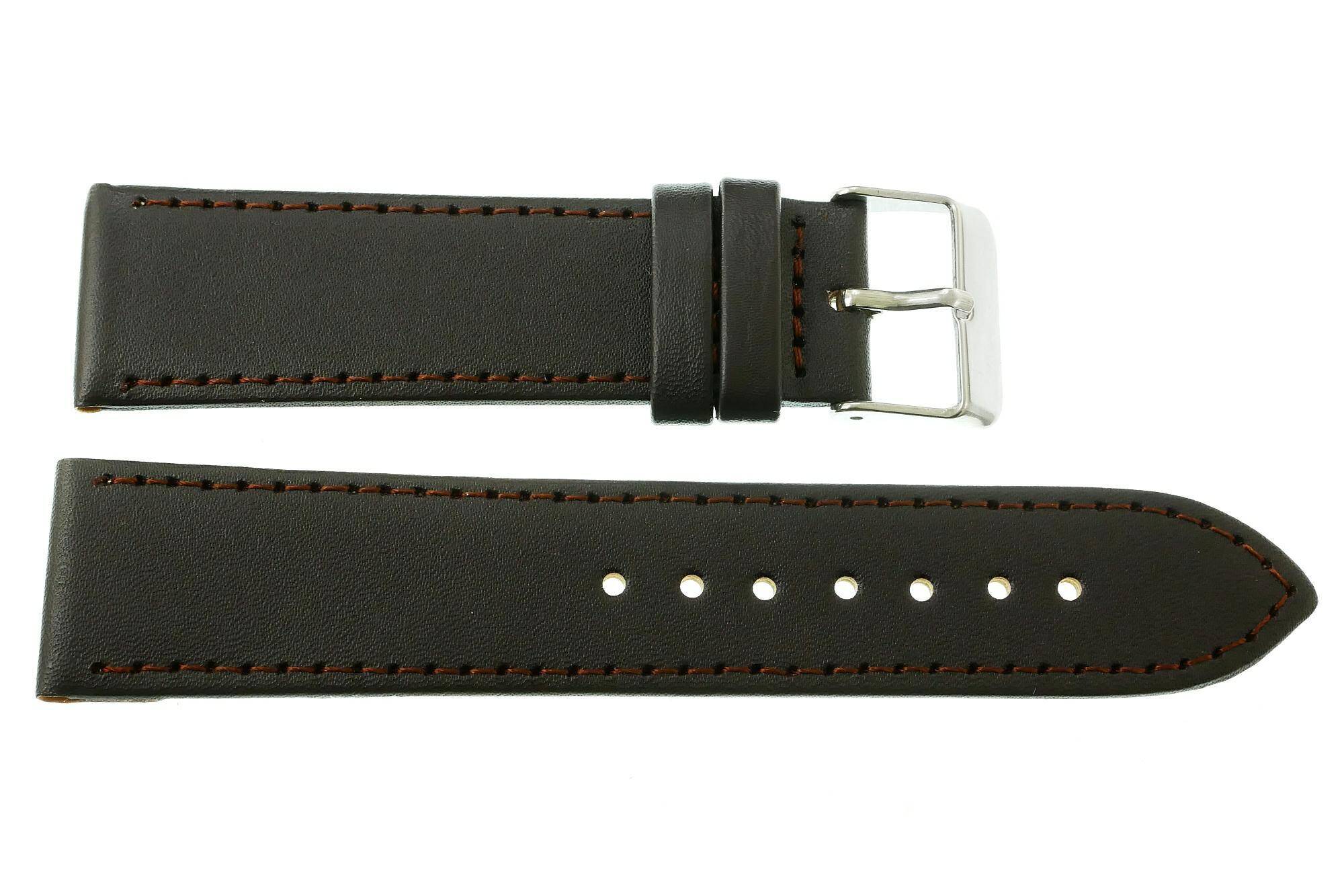 PASEK JORDAN KERR 16 MM CIEMNY BRĄZ XL