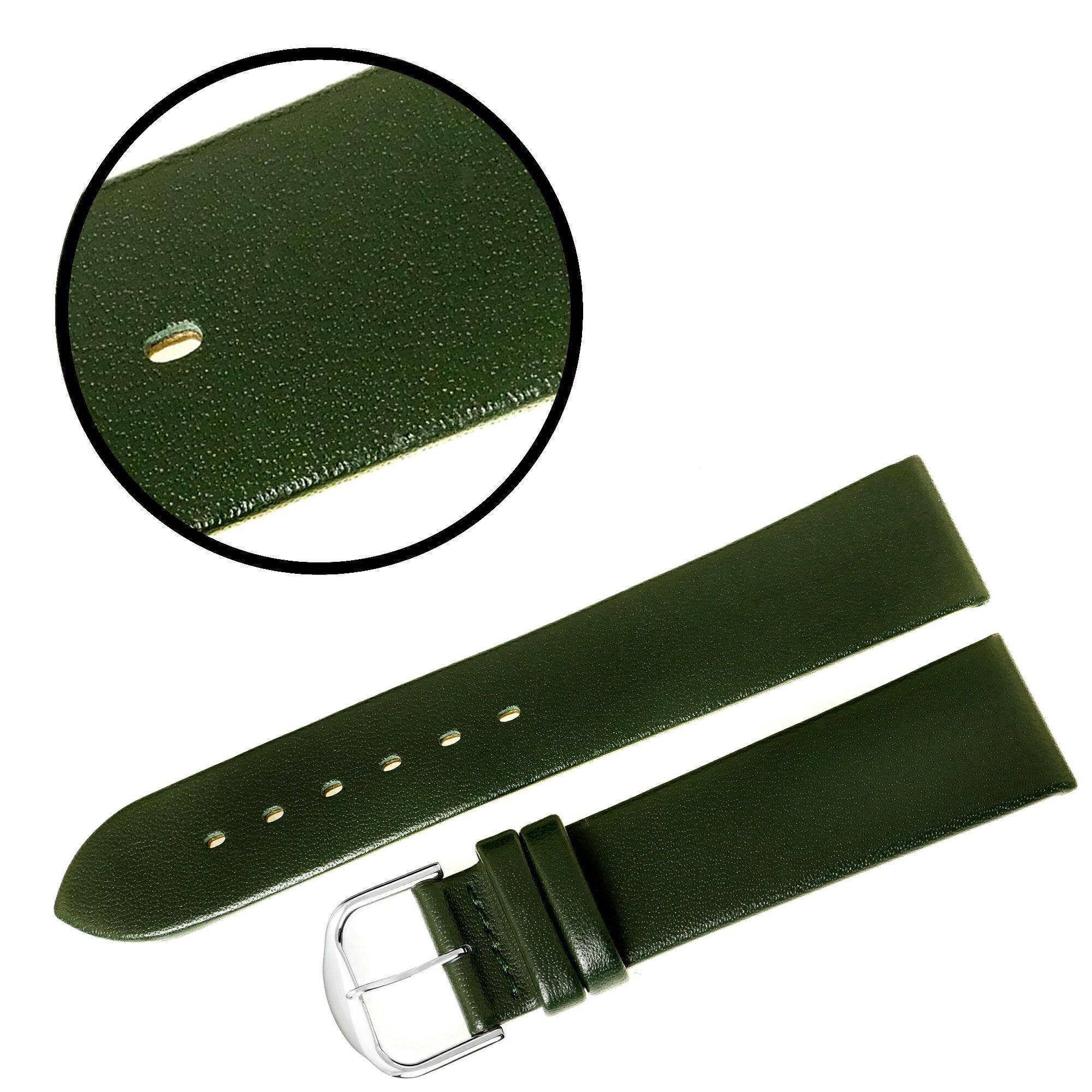 PASEK REDA 16mm GŁADKI ciemnozielony pasek, klejony