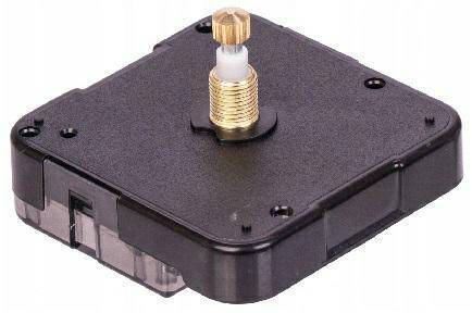 MECHANIZM ZEGAROWY WZMACNIANY 17,5MM - Wzmacniany do dużych wskazówek SKOKOWY