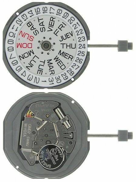 MECHANIZM MIYOTA GM02 /1M02 / GM00 / 6M02 data 3
