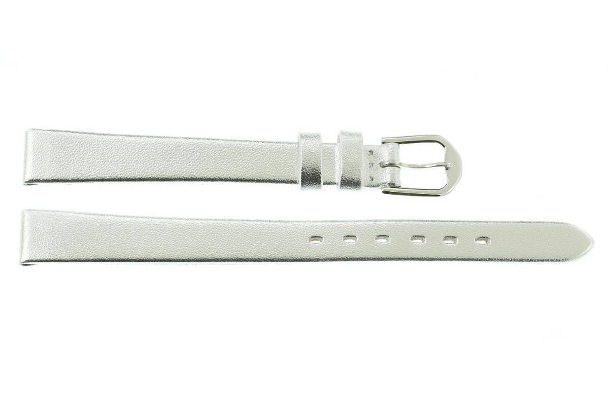 PASEK REDA 10mm GŁADKI srebrny pasek, klejony