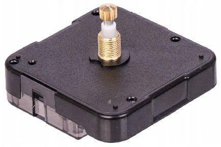 MECHANIZM ZEGAROWY WZMACNIANY 23,5MM - Wzmacniany do dużych wskazówek SKOKOWY