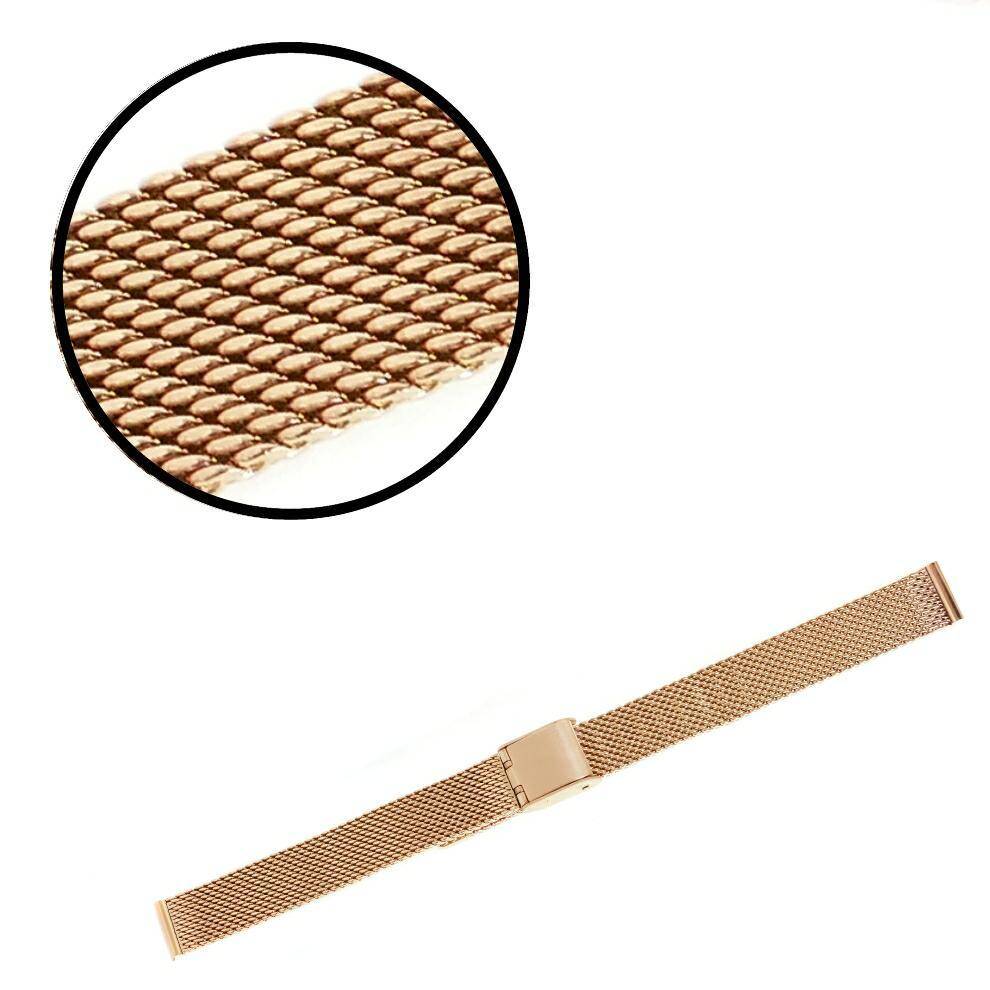 BRANSOLETA SIATKA ROSE GOLD JK 12 MM