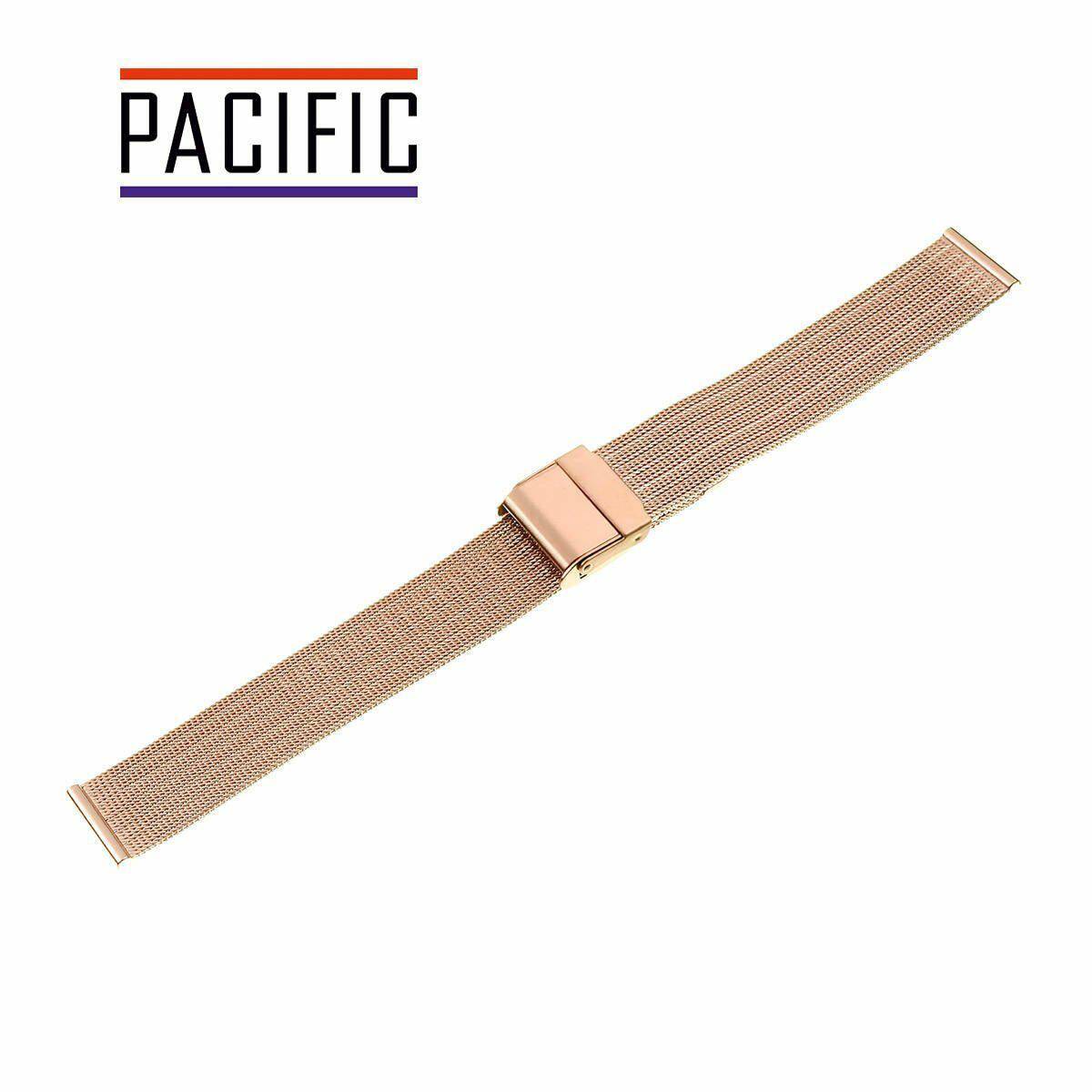 BRANSOLETA SIATKA PACIFIC 12 MM PVD ROSE GOLD FASON