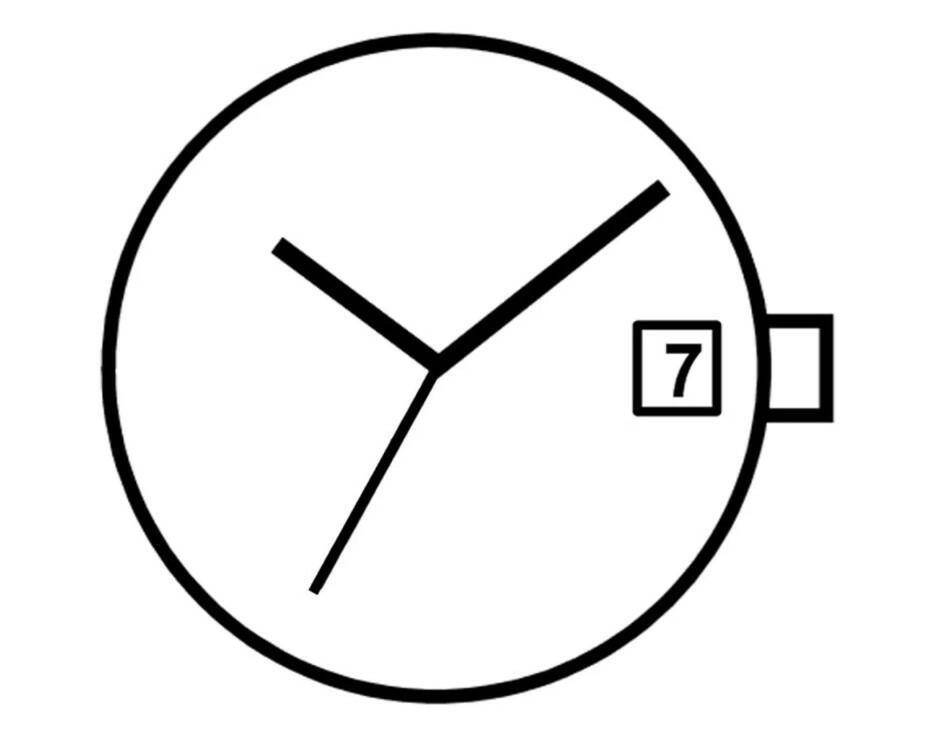 MECHANIZM CITIZEN 2510 10 1/2``` DATE3 SC Quartz (371 | SR920SW)
