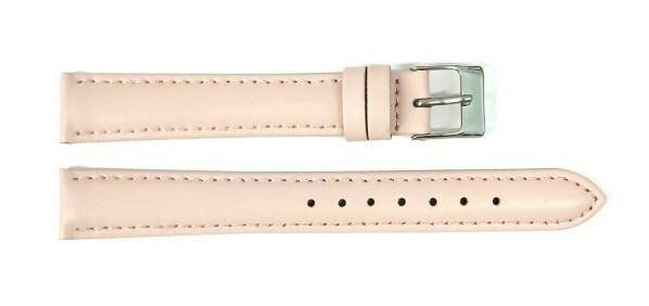 PASEK CHERMOND 18 MM XL A208L GŁADKI różowy pasek, różowe przeszycie