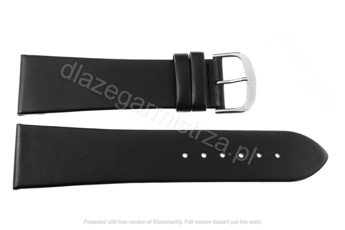 PASEK REDA 28mm XL GŁADKI czarny pasek, klejony
