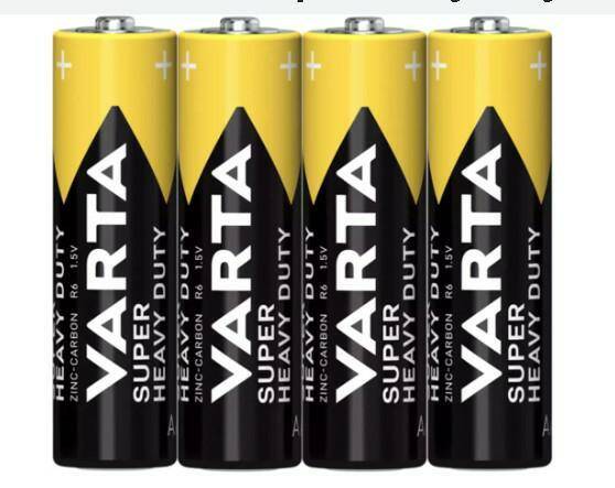 BATERIA VARTA R03 SUPER HEAVY FOLIA 4 SZT.