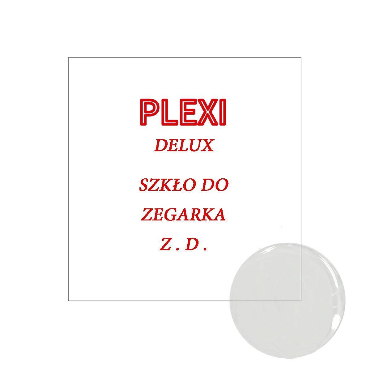 Szkło plexi okrągłe wypukłe Delux 304