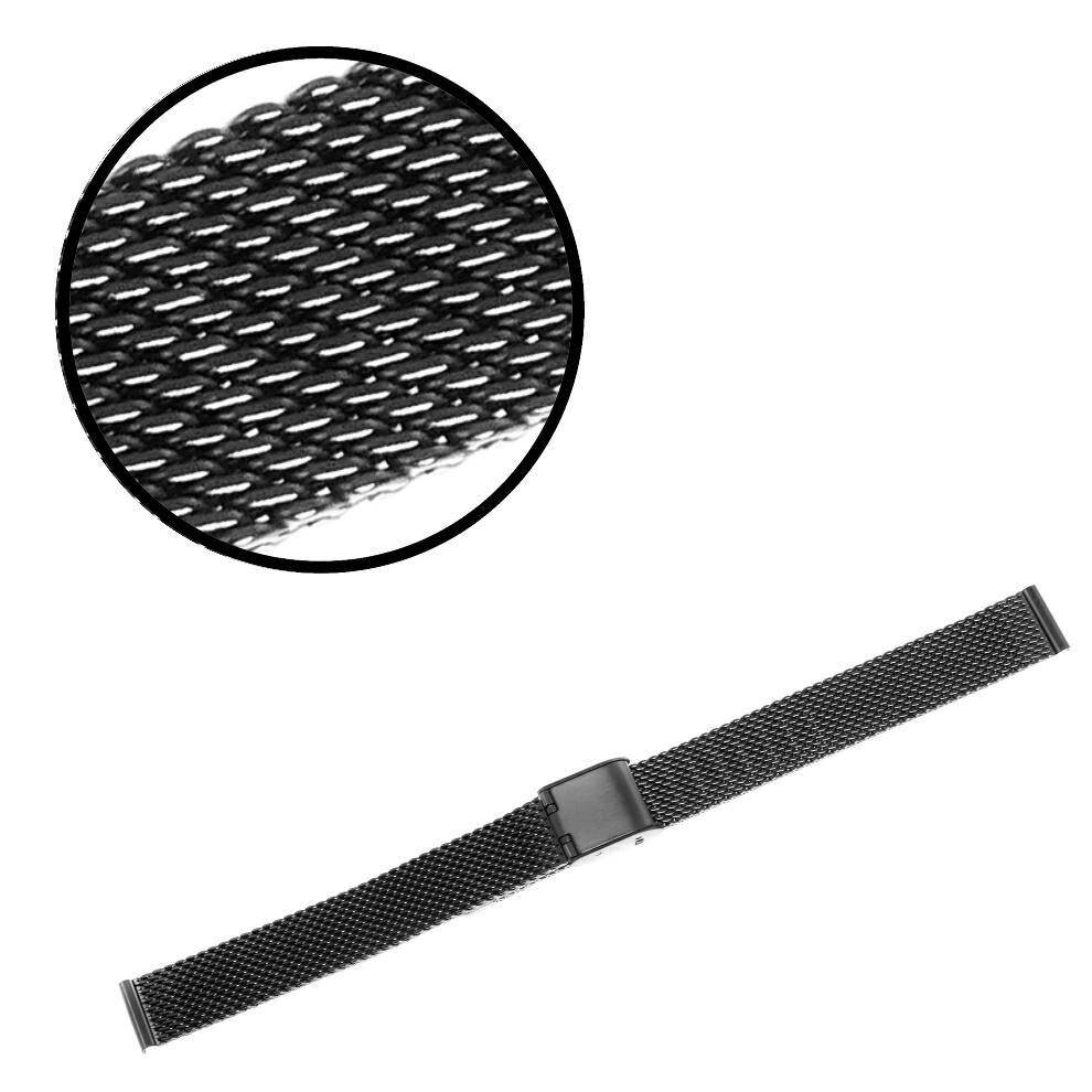 BRANSOLETA SIATKA CZARNA JK 12 MM