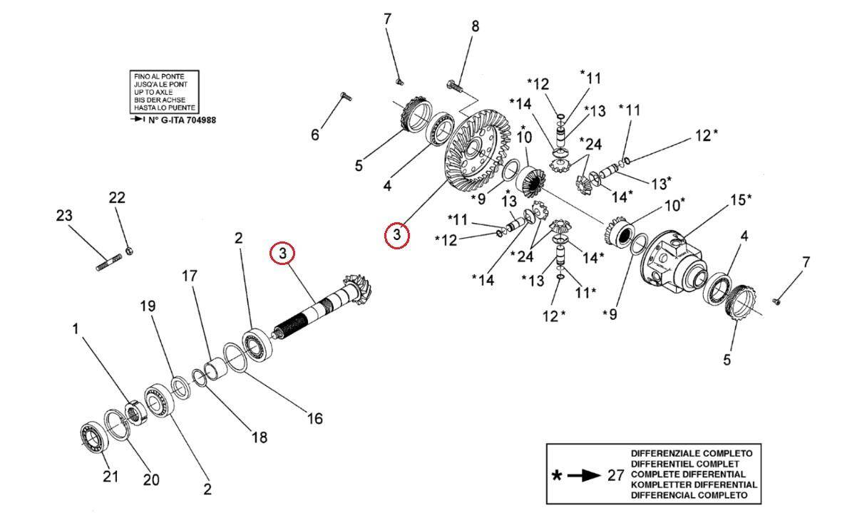 Disc wheel with shaft MANITOU 564227 original