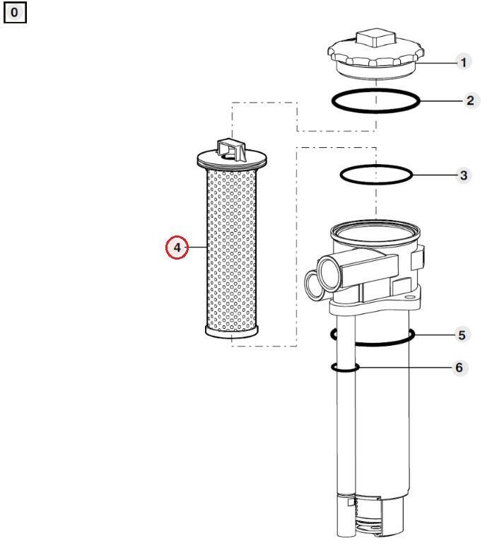 MUSTANG hydraulic filter cartridge N270900