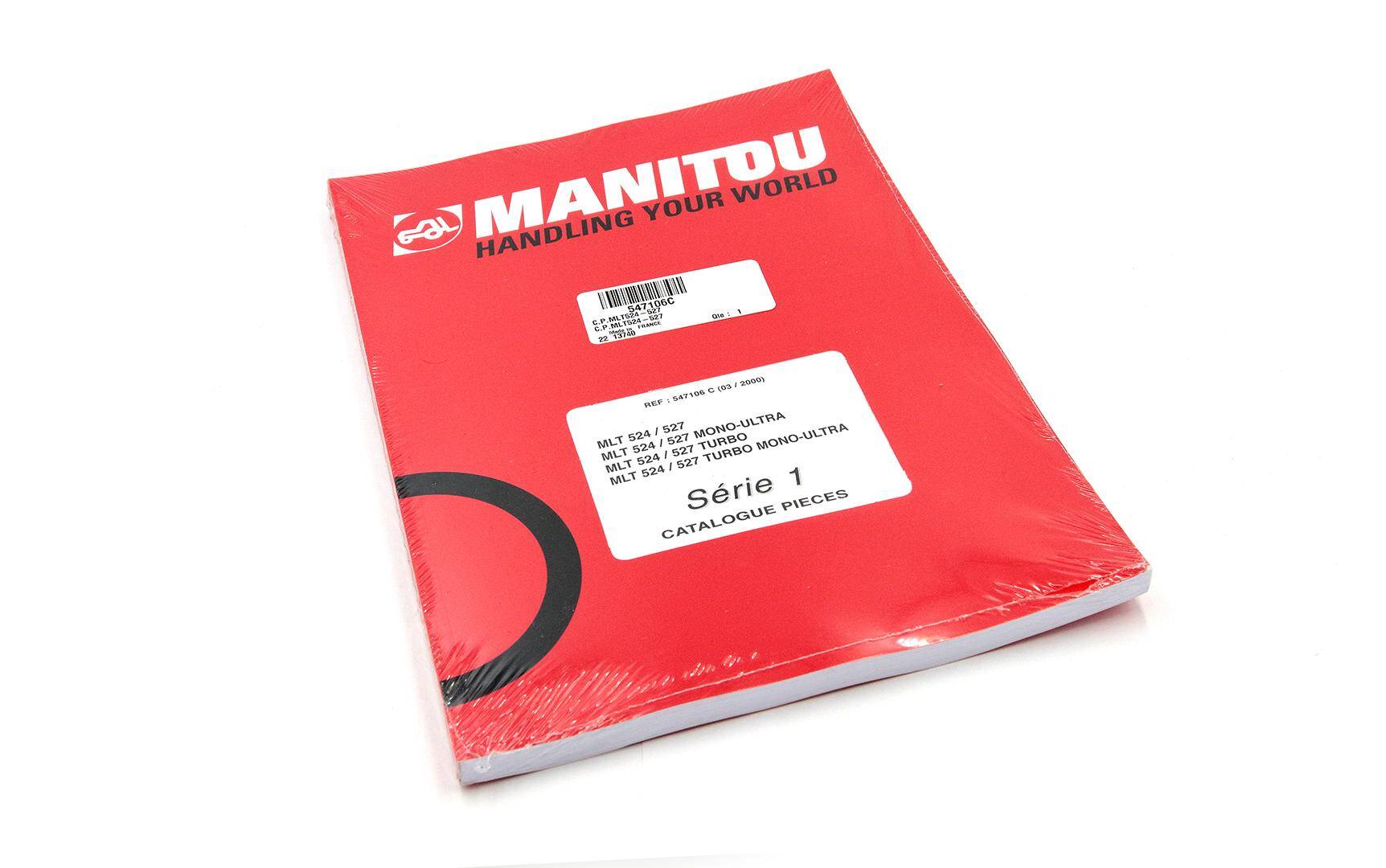 Katalog części MANITOU MLT 524 / 527 547106C