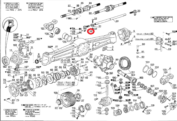 MANITOU BALL JOINT 108991 STEERING ROD