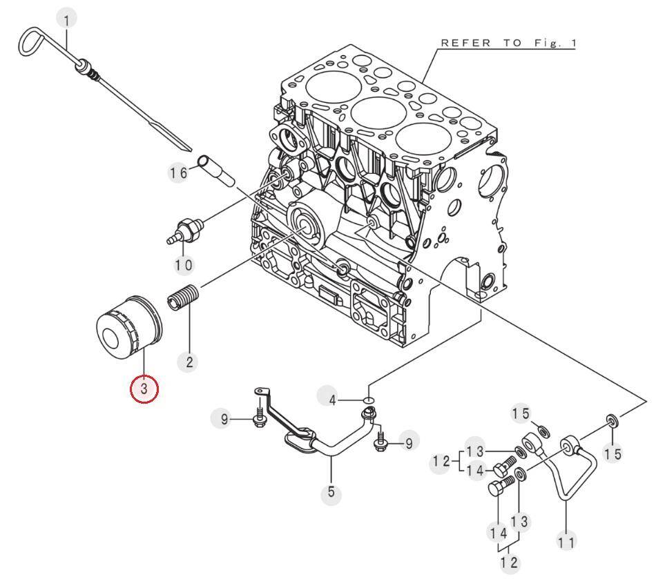 MUSTANG hydraulic filter N425-35259