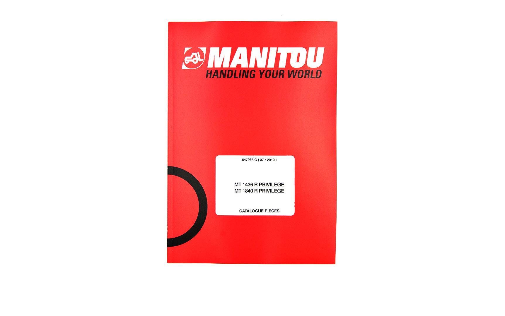 Katalog części do ładowarki MANITOU MT