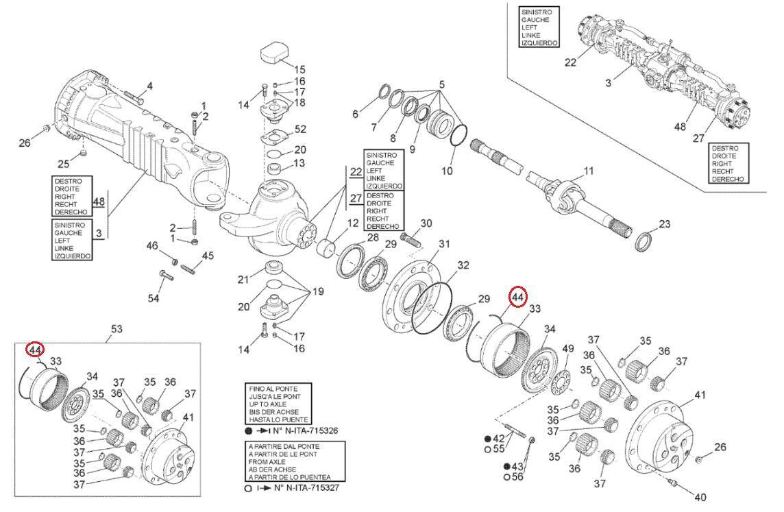 MANITOU SATELLITE CROWN PROTECTION 562514