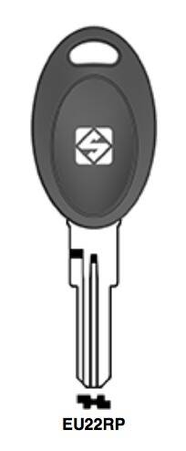 Klucz samochodowy oblewany Silca EU22RP