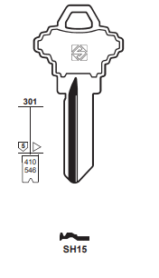 Klucz mieszkaniowy JMA SLG-25