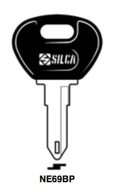 Klucz samochodowy oblewany Silca NE69BP
