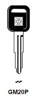 Klucz samochodowy oblewany Silca GM20P