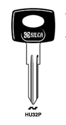 Klucz samochodowy oblewany Silca HU32P