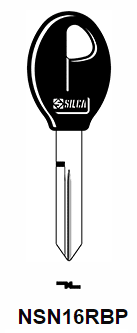 Klucz samochodowy oblewany Silca NSN16RB